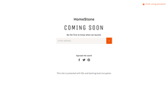 Desktop Screenshot of homestone.com